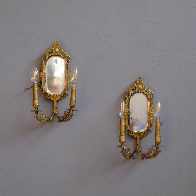 Antique Ventoline Wall Lights, Set of 2 For Sale - Image 12 of 12