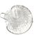 Glass Vintage Textured Glass Pitcher in the Style of Gucci | Crocodile Embossed Ice Bucket Barware Aesthetic For Sale - Image 7 of 9