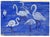 An original 1930s gouache painting – Jean Mary Ogilvie, Art Deco Stork Pattern Design in Blue.A stunning original Art Deco...