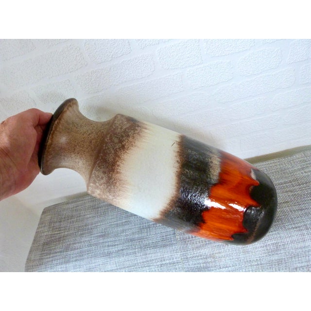 Ceramic Ceramic Vase by Heinz Siery for Scheurich Keramik, 1960s For Sale - Image 7 of 9