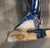 Beijing Niren Zhang Tang Style Cobalt Sancai Glazed Horse & Rider Figurine - 17" For Sale - Image 10 of 16