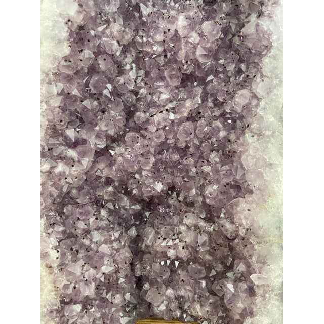Gemstone Large Amethyst Sculpture For Sale - Image 7 of 8