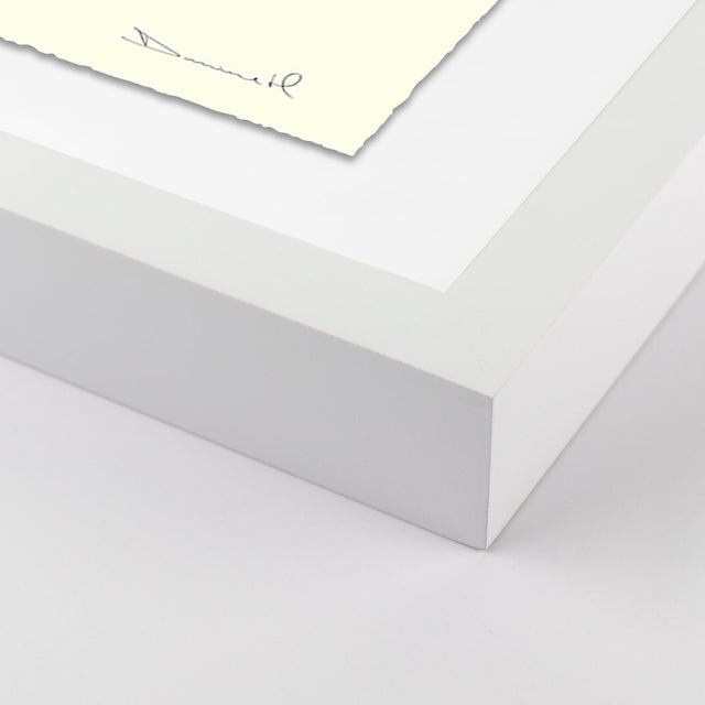 DESCRIPTION: Wild Flowers by Dan Hobday in White Frame, Large Art Print SPECIFICATIONS: Type: Giclée Art Print on Matte...