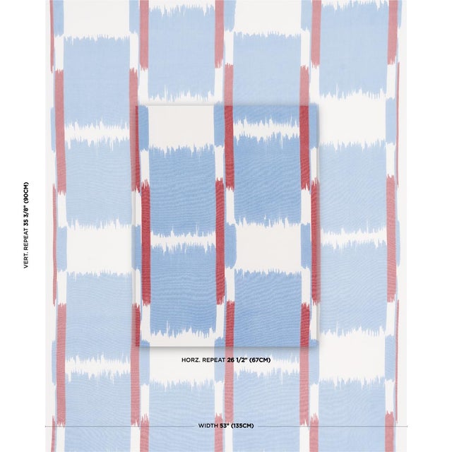 Like all true warp prints, Tuzla is the stunning result of an ancient, labor-intensive weaving technique. A unique large-...