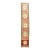 Floral Vintage Zabihi Collection Narrow Turkish Runner - 1'10" x 9'8" For Sale