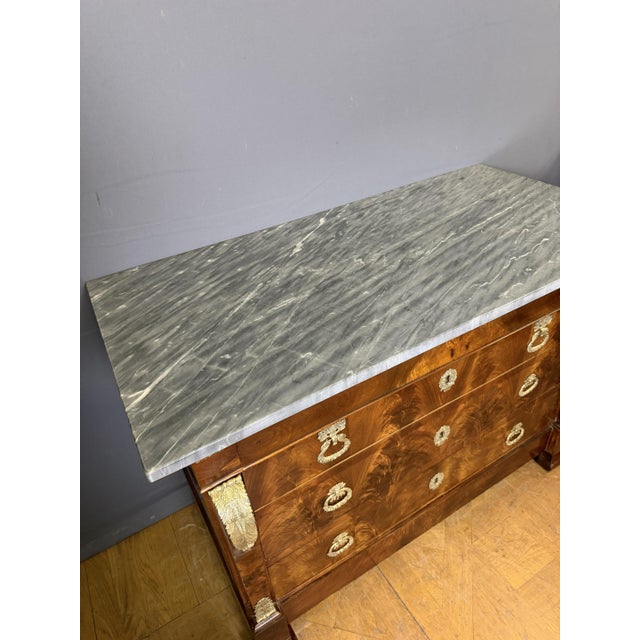 Restoration Walnut Chest of Drawers For Sale - Image 5 of 11