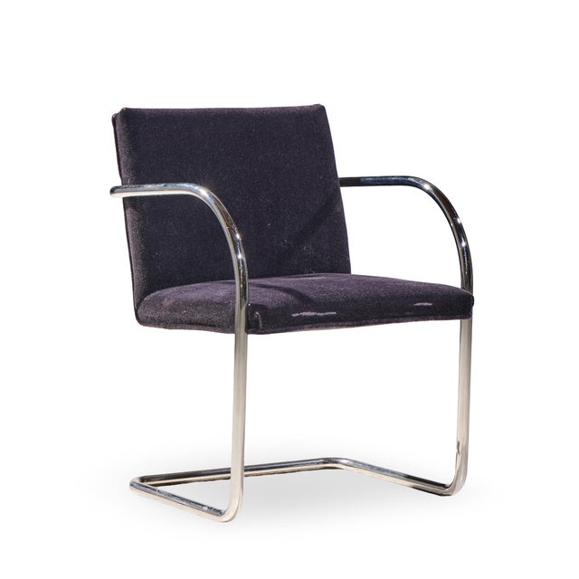 Brueton Brueton Brno Mid Century Chrome Dining Chairs - Set of 8 For Sale - Image 4 of 10