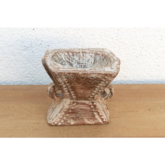 Coastal Whitewash Agrarian Seeder For Sale - Image 4 of 7