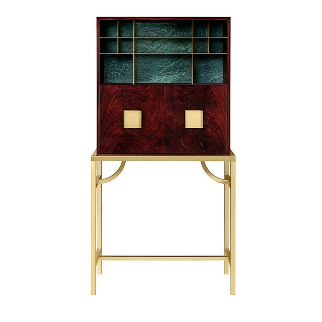 Wood Zuan Mahogany Tall Cabinet For Sale - Image 7 of 7