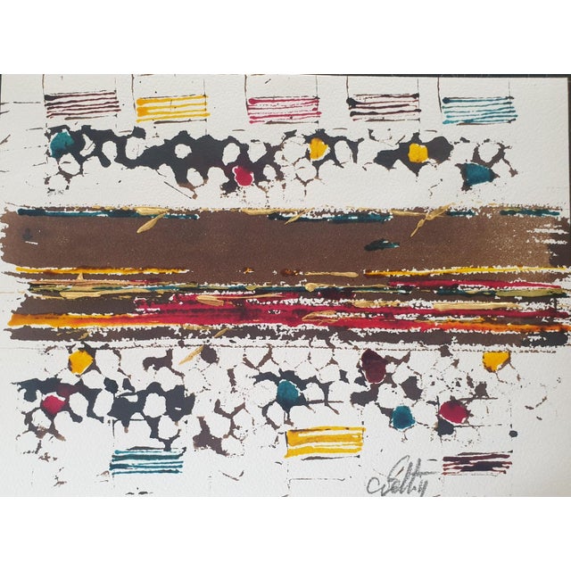 Christian Feltin, Bandwidth, 2022, Acrylic For Sale - Image 4 of 4