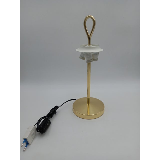 Vintage LTA3 Arenzano Small Model Table Lamp in Brass by Ignazio Gardella for Azucena, 1950s For Sale - Image 14 of 18