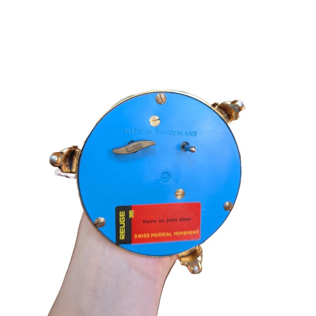 Musical Porcelain Spice Mill, 1990 For Sale - Image 4 of 5