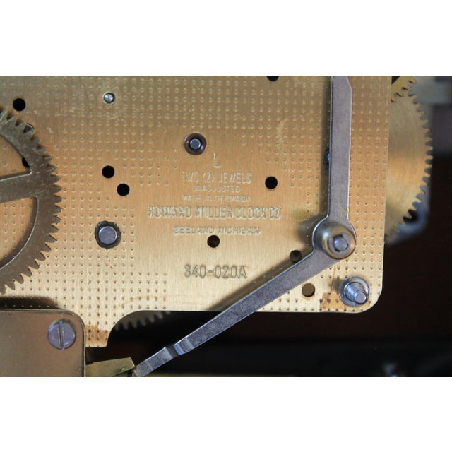 20th Century Howard Miller Mantle Clock For Sale - Image 11 of 13