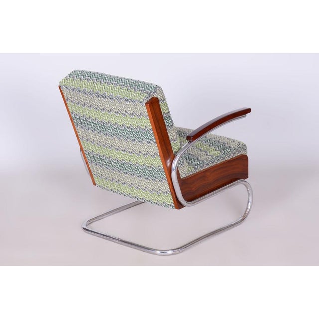 Art Deco Armchair in Beech and Spruce, 1930s For Sale - Image 6 of 15