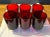 Cristal d'Arques Cavalier Ruby Red Wine Glasses - Set of 6 Vintage set of blown glass red wine glasses. Made in the 1970s...