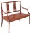 Art Nouveau Walnut Sofa from Jakob & Joseph Kohn For Sale