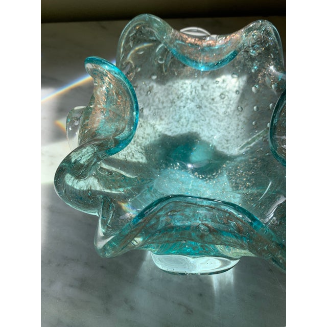 Mid 20th Century 1960s Murano Art Glass Bowl or Catchall For Sale - Image 5 of 12