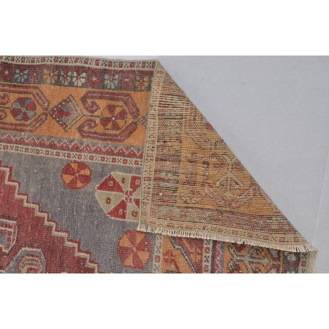 Turkish 1950s Turkish Handknotted Wool Carpet For Sale - Image 3 of 10
