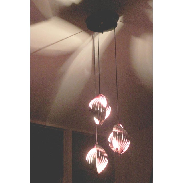 Vintage Space Age Pendant Light from Lyfa, 1970s For Sale - Image 15 of 18