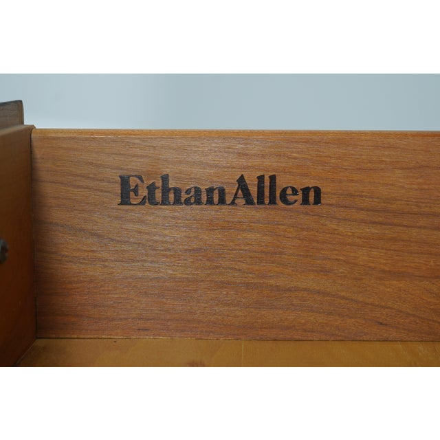 Ethan Allen Cherry 7 Drawer Lingerie Chest Semainier For Sale - Image 13 of 14