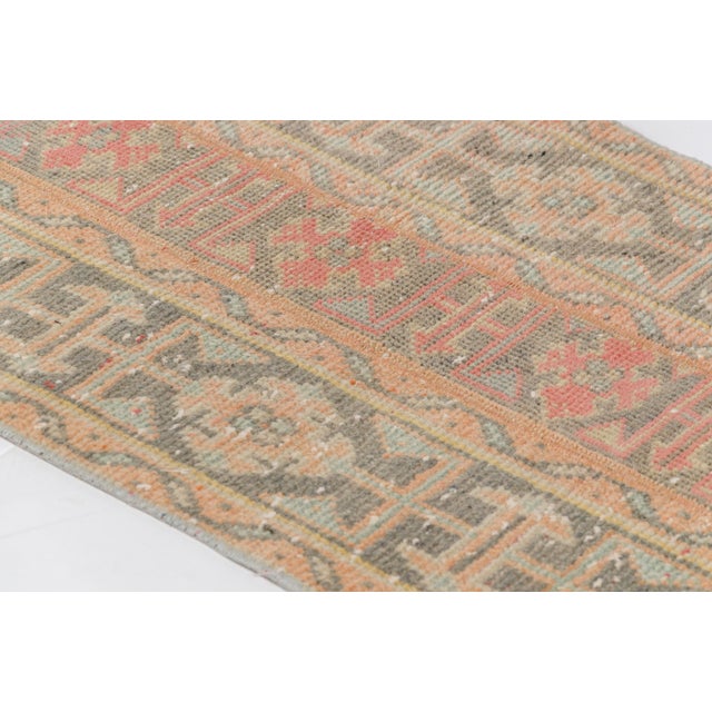1960s Vintage Anatolian Hallway Runner For Sale - Image 5 of 10