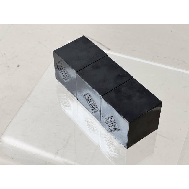 Desk Set by Bruno Munari for Danese Milano, 1980s, Set of 3 For Sale - Image 4 of 8