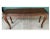 Wood Late 20th Century French Provincial Style Carved Sofa Console Table For Sale - Image 7 of 7