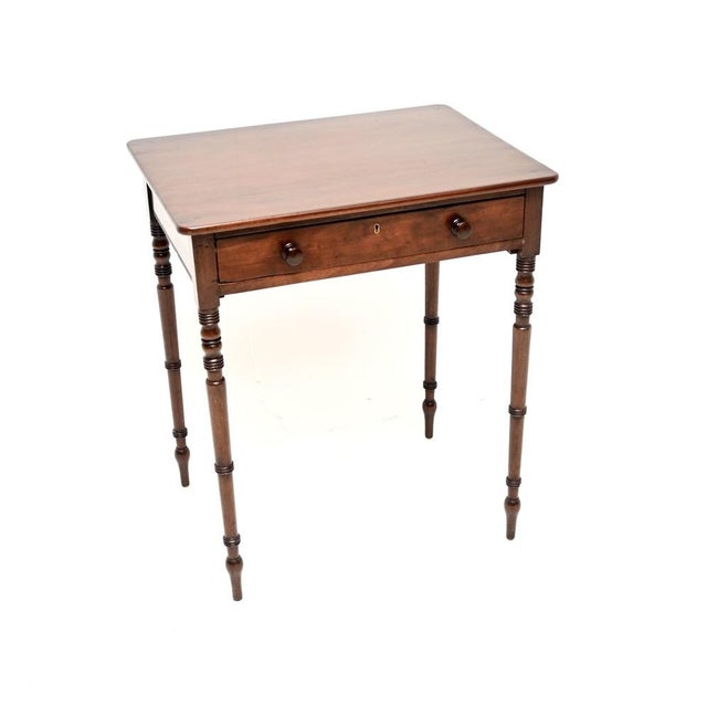 Antique Georgian Side Table, 1800 For Sale - Image 10 of 10