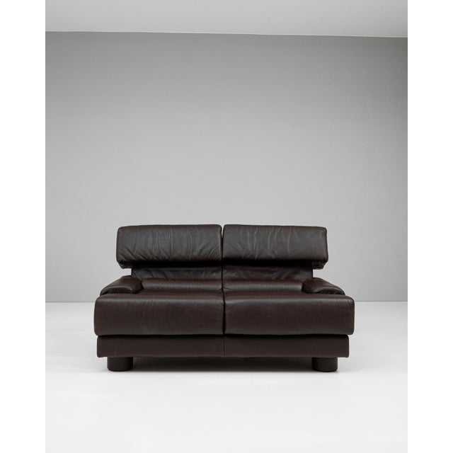 1970s 1970s Brazilian Leather Sofa By Percival Lafer For Sale - Image 5 of 12
