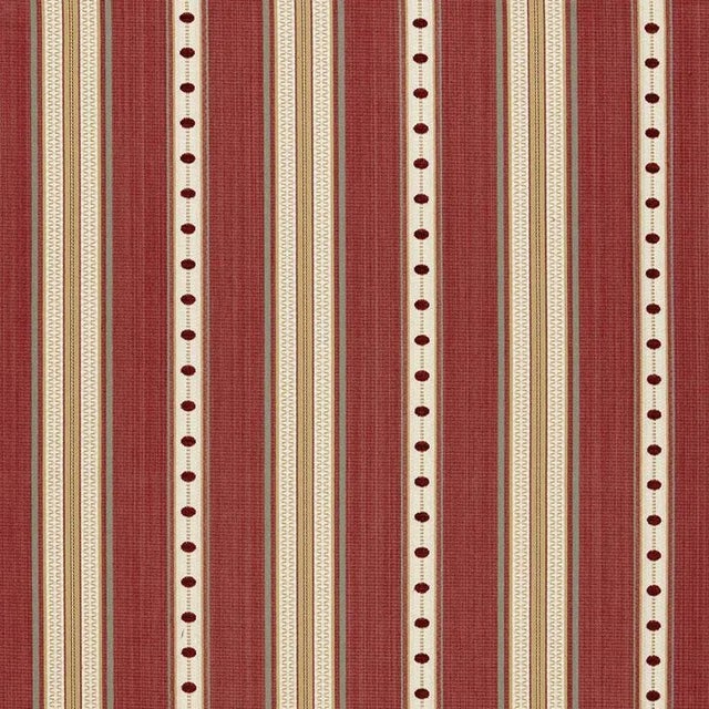 Rich and refined, this pattern features a fine strie ground with textured stripes and velvety chenille accents. Sold as a...