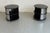 Bedside Tables in Chrome-Plated Steel and Plastic, Italy, 1970s, Set of 2 For Sale - Image 4 of 7