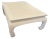Highland House Chow Cocktail Table in a Cerused Alabaster Finish For Sale