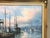 Vintage Signed & Framed W. Haywood Painting on Canvas, Boats and Old Boathouse For Sale - Image 4 of 10