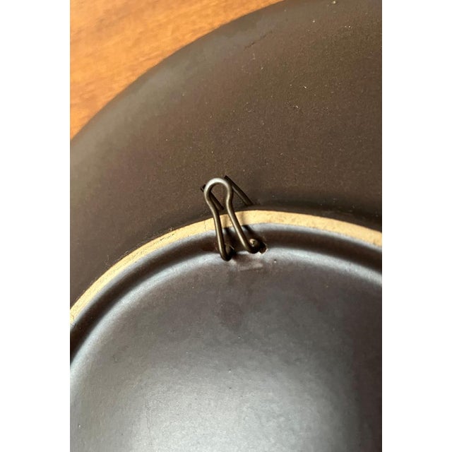 Mid-Century German Studio Pottery Wall Plate with Sunflower Design from Ruscha, 1960s For Sale - Image 14 of 18