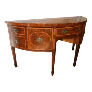18th Century Antique English Hepplewhite Highly Inlaid Sideboard