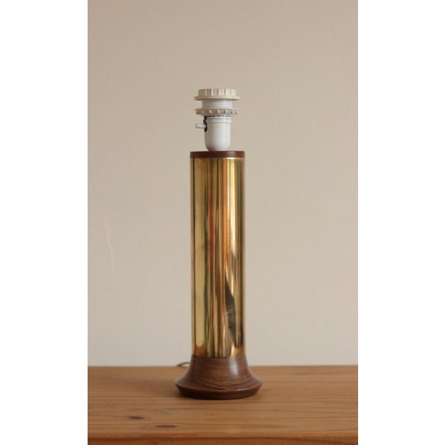 Large Vintage Brass Table Lamp For Sale - Image 17 of 18