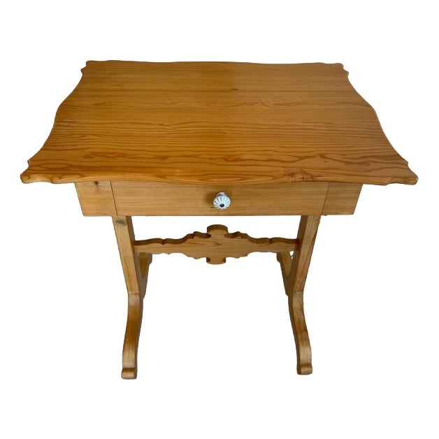 Gründerzeit Rural Sewing Table For Sale