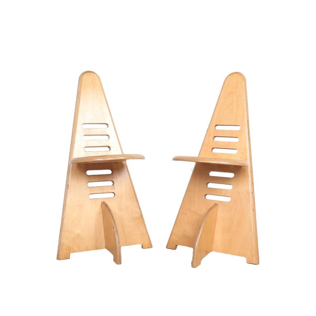 Lundi-Sit Adjustable Wooden Chairs, 1980s, Set of 2 For Sale - Image 14 of 15