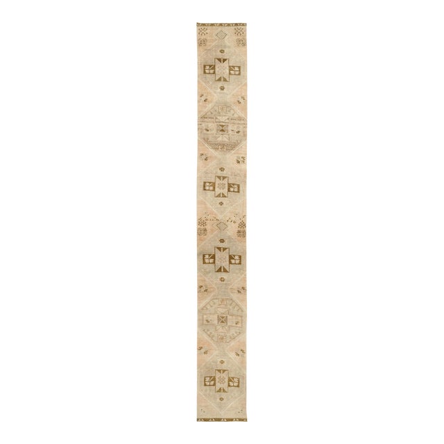 Galerie Shabab Collection Mid-20th Century Turkish Anatolian Long Runner For Sale