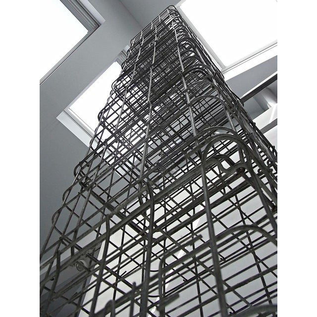 Vintage Bottle Cages, 1960s, Set of 7 For Sale - Image 13 of 14