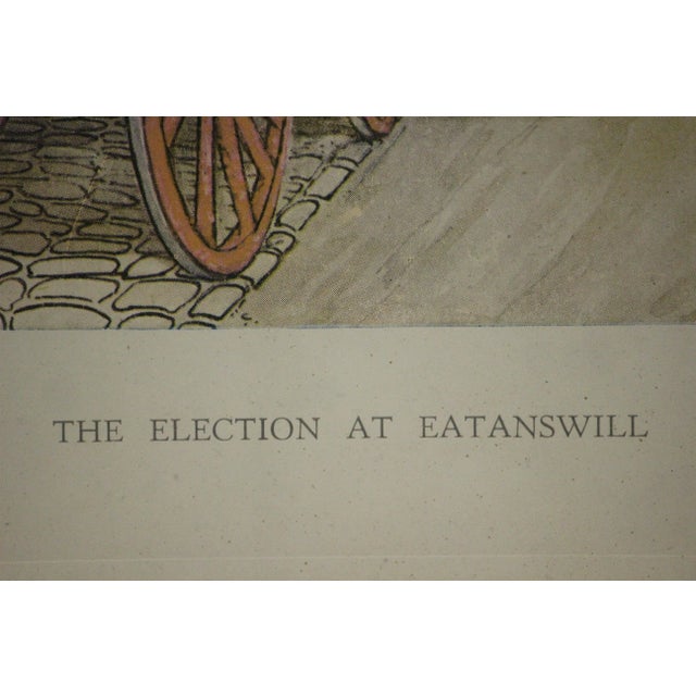 Paper "The Election at Eatanswill" Print For Sale - Image 7 of 8