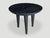 Black Andrianna Shamaris Minimalist Charred Round Side Table For Sale - Image 8 of 18
