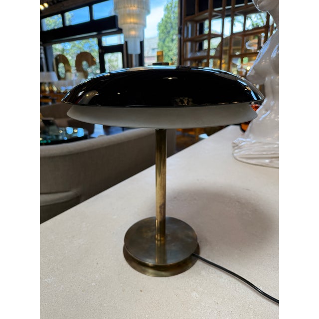 1950s Fontana Arte “Bis-Tris” Table Lamp For Sale In Los Angeles - Image 6 of 13