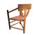 Wood 1930s Swedish Monk Chair, Scandinavian Corner Chair, Folk Art Furniture For Sale - Image 7 of 10