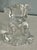 1980s VTG Waterford Crystal Teddy Bear W Block Figurine Paperweight 3" Made in Ireland For Sale - Image 5 of 12