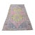 Natural Soft Pastel Pink Decore Vintage Hand Knotted Rug For Sale