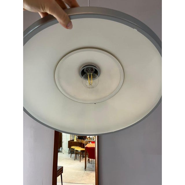 Hanging Lamp Model 118564 in Gray White by Louis Poulsen For Sale - Image 9 of 11