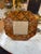 Shell Cornici Amber Shell and Brass Geometric Picture Frame For Sale - Image 7 of 8