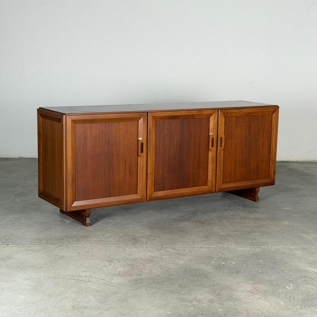 Vintage MB15 Walnut Sideboard by Franco Albini for Poggi, 1958 For Sale - Image 3 of 18