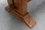 Vintage Oak Trestle Table with Pegged Stretcher, France, 1950s For Sale - Image 17 of 18